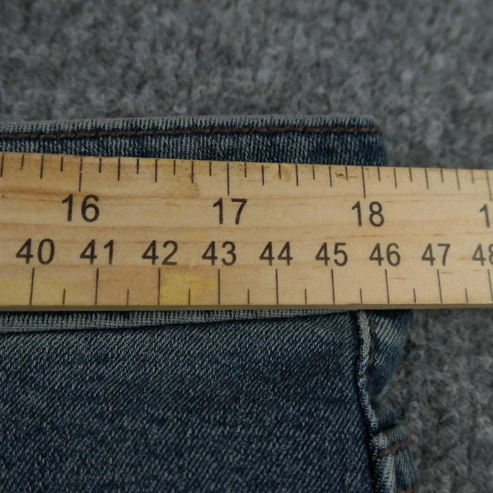 The Perfect Jean NYC Slim Fit Mens 36x32 Admiral MD Blue Stretch Denim Casual